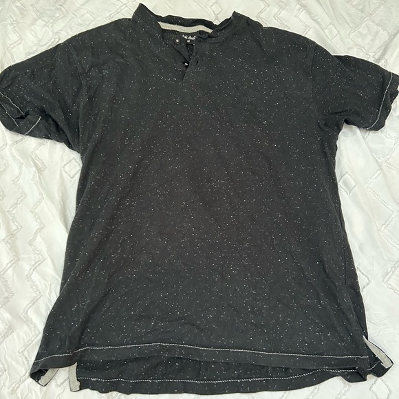 Medium 3 button shirt, navy blue - Picture 1 of 3